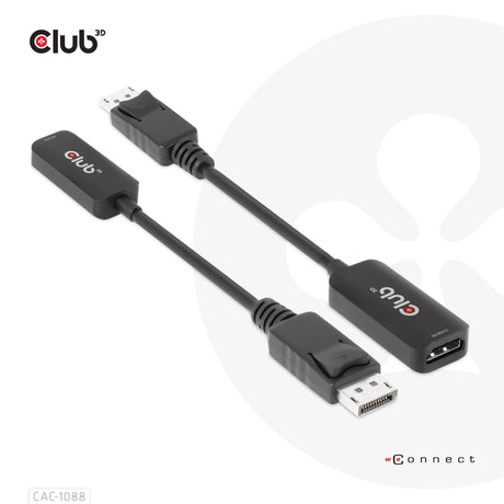 EAN 8719214472740 - CLUB3D CAC-1088 adaptador de cable de vídeo 0,21 m Negro imagen 8