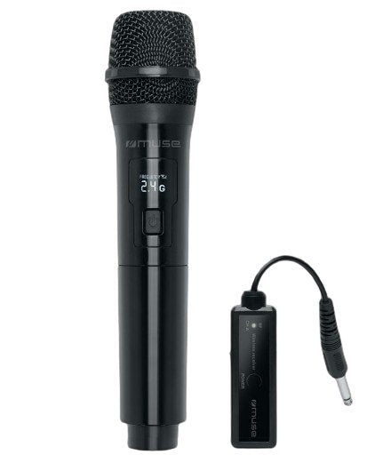 Micrófono Muse Mc-30 Wi Negro Inalámbrico