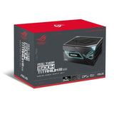 Asus Rog Thor 1600w Titanium Iii Evo (Rog Equalizer) (Negro, 2x 12 Pin High Power Gpu, 4x Pcie, Gestión De Cables, 1600 Watt) 90ye00vb-B0na00