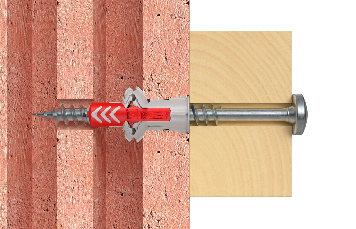 Blister 2 Tacos+Alcayatas Duopower Ø10x50mm 535002 Fischer