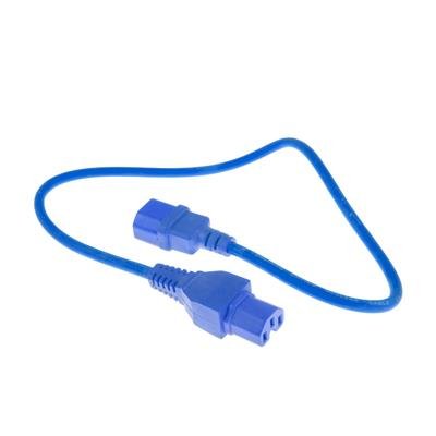 Powercord C14 - C15 Azul 0.6 M