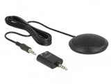 Delock 65873 Micrófono De Superficie Para Mesa Negro