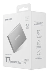 Samsung Mu-Pd2t0g/Ww Unidad Externa De Estado Sólido 2 Tb Usb Tipo C 3.2 Gen 2 (3.1 Gen 2) Plata