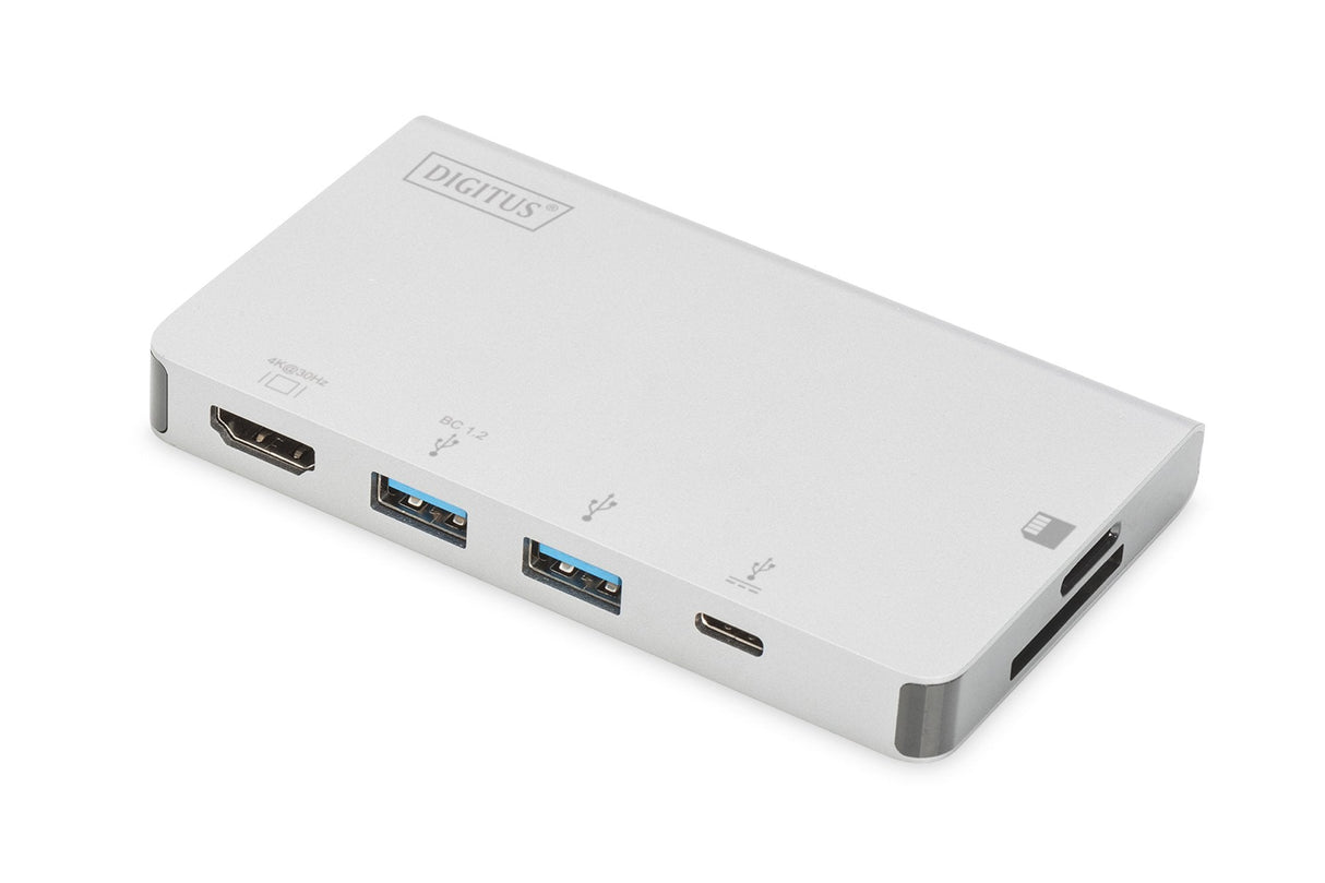Digitus Da-70867 Hub De Interfaz Usb 3.2 Gen 1 (3.1 Gen 1) Type-C Plata