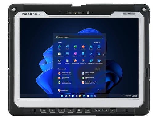 Panasonic Toughbook Cf-33 - Robust - Tablet - Intel Core I5 1245u / 1.6 Ghz - Win 11 Pro - Intel Iris Xe Tarjeta Gráfica - 16 Gb Ram - 512 Gb Ssd Nvme - 30.5 Cm (12")