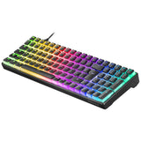 Mars Gaming Mkultra Teclado Gaming Premium - Compacto 96% - Teclas Pbt Pudding - Iluminacion Full Rgb Chroma - Switches