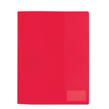 Herma Carpeta A4 Rojo Translucido Pp 3uds.