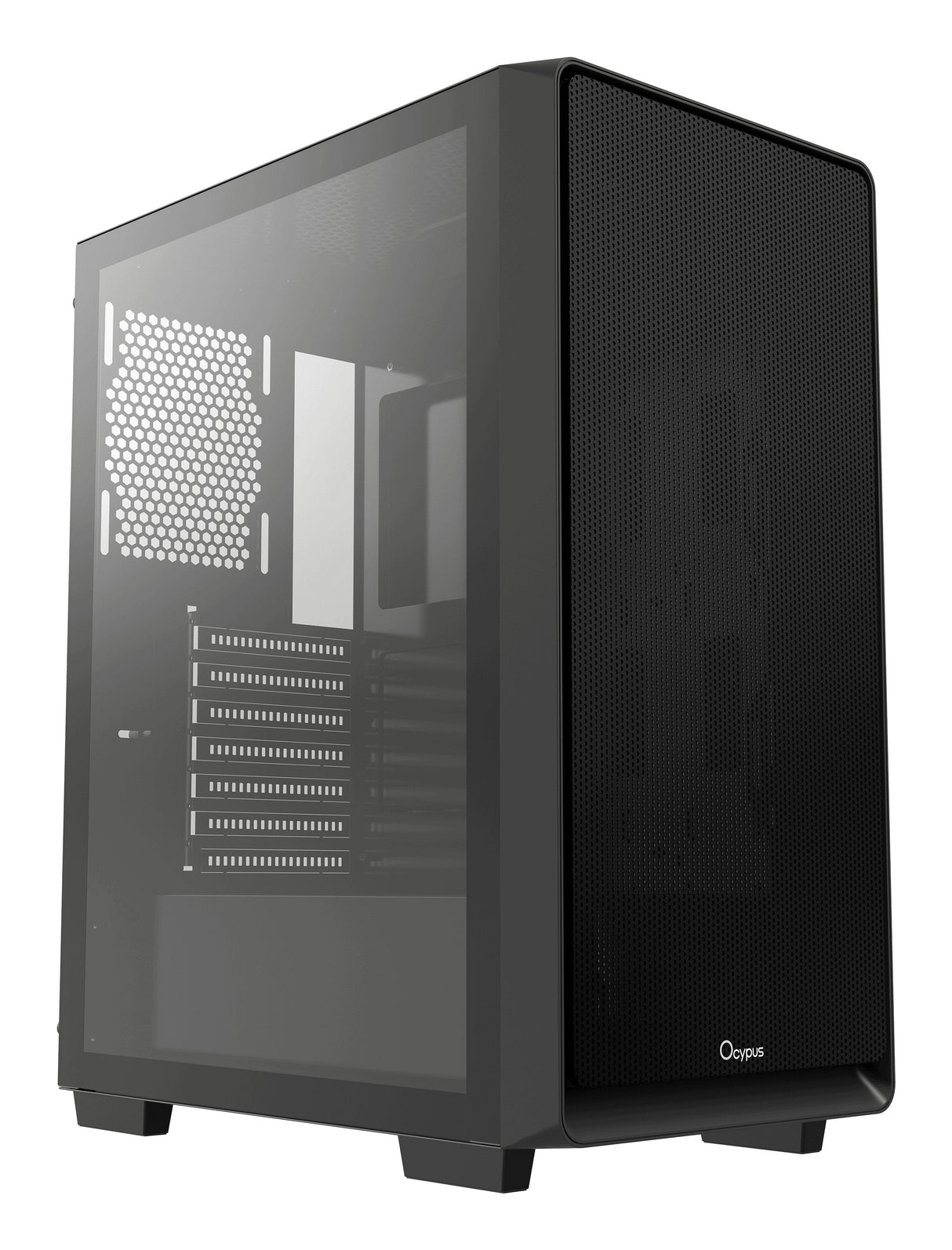Ocypus Gamma C60 (Negro, Tempered Glass) Gamma-C60-Bkg000xx-Gl