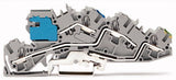 Wago 2005-7641 Installationsetagen- Klemme,Mit N-Trennschlitten,Nt L Pe,Grau