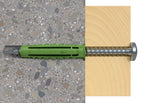 EAN 4048962199475 - Fischer 524823 tornillo de anclaje y taco 10 pieza(s) Juego de enchufes de pared y tornillos 40 mm imagen 4