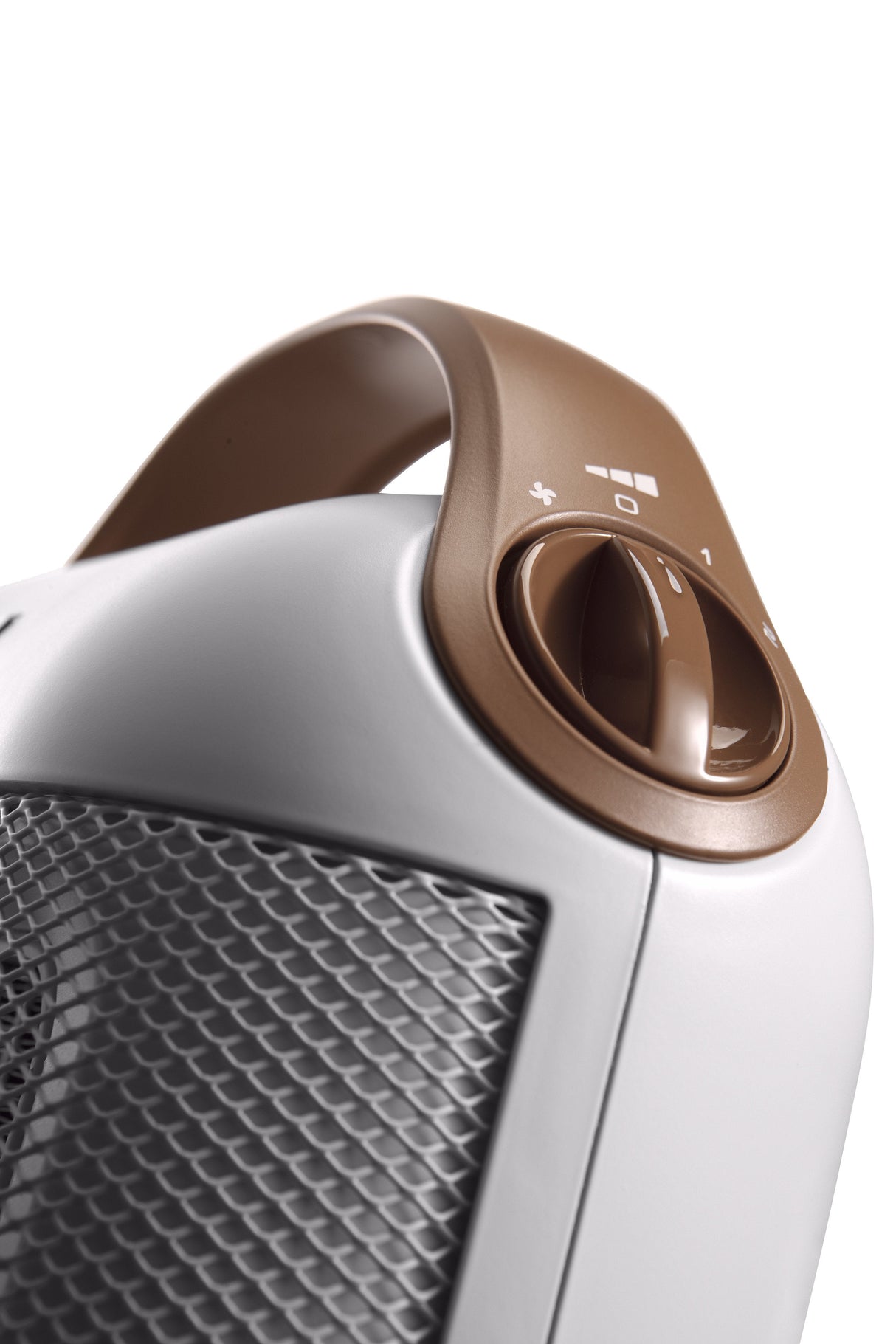 Calefactor Cerámico Delonghi Capsule Hfx30c18.Iw 1800w 2 Niveles De Potencia Blanco
