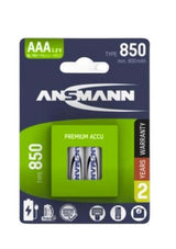 1x4 Ansmann Nimh Battery Micro Aaa Type 850 800 Mah Maxe
