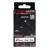Câble Usb-C Pd Vers Lightning Xtremwork - 1.5m