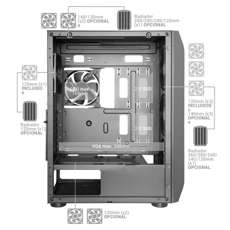 EAN 8435693102571 - Mars Gaming MC-PRO2 imagen 6