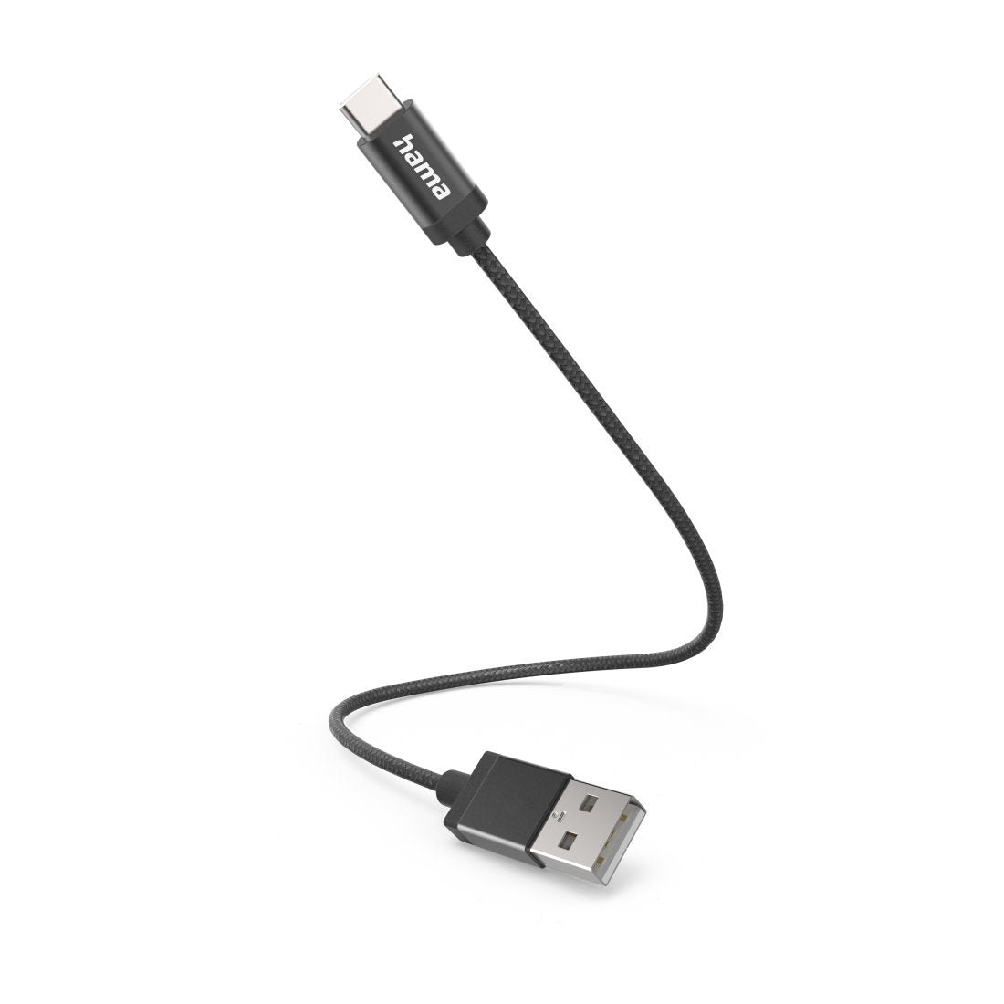 Hama Cable 00201600 / Usb-A To Usb-C 0.20m Negro