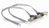 Bracket Delock Puerto 2xcom Con Espaciado De Pines De 2 Mm