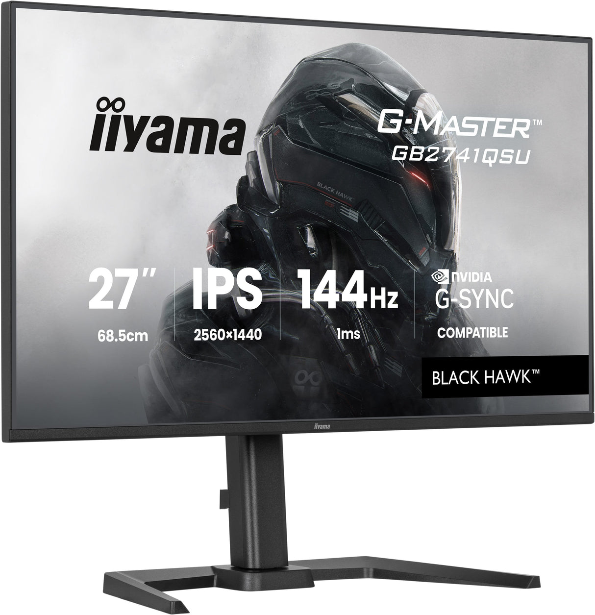 Iiyama 68.6cm 27" Gb2741qsu-B1 16:9 Hdmi+Dp+2xusb Ips