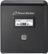 Power Walker Ups Line-Interactive 1000va 2x Schuko, 2x Iec, Rj11/Rj45, Usb, Lcd