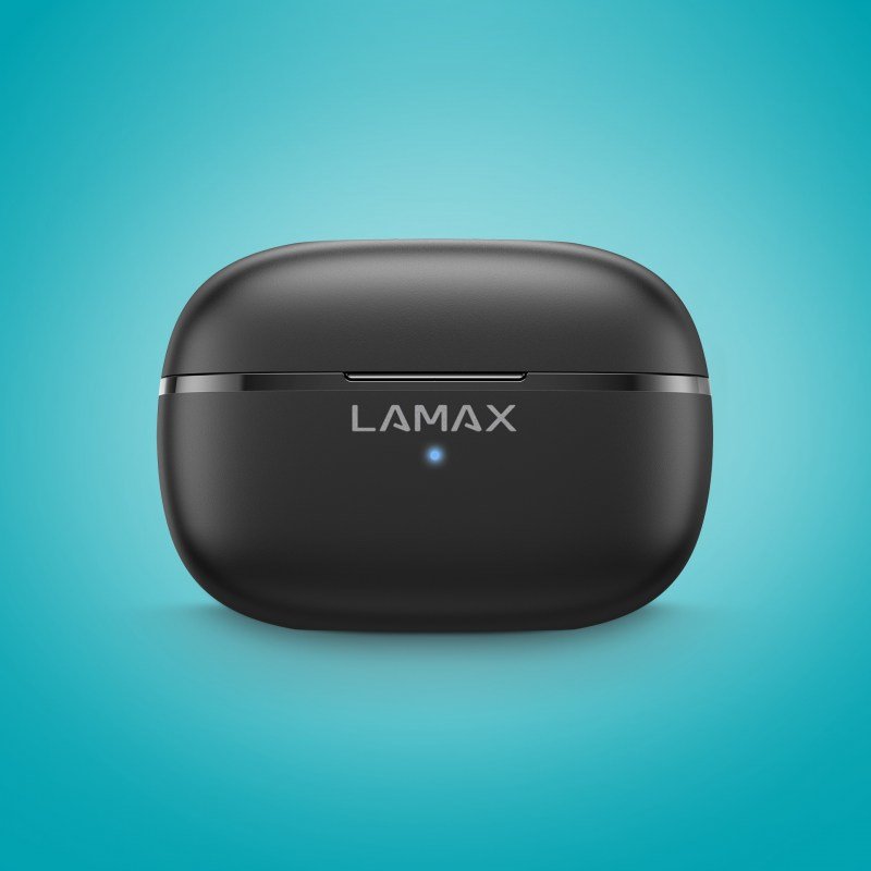 Auriculares  Lamax Clips1 Play  Inalámbrico  Usb Tipo C Bluetooth Negro