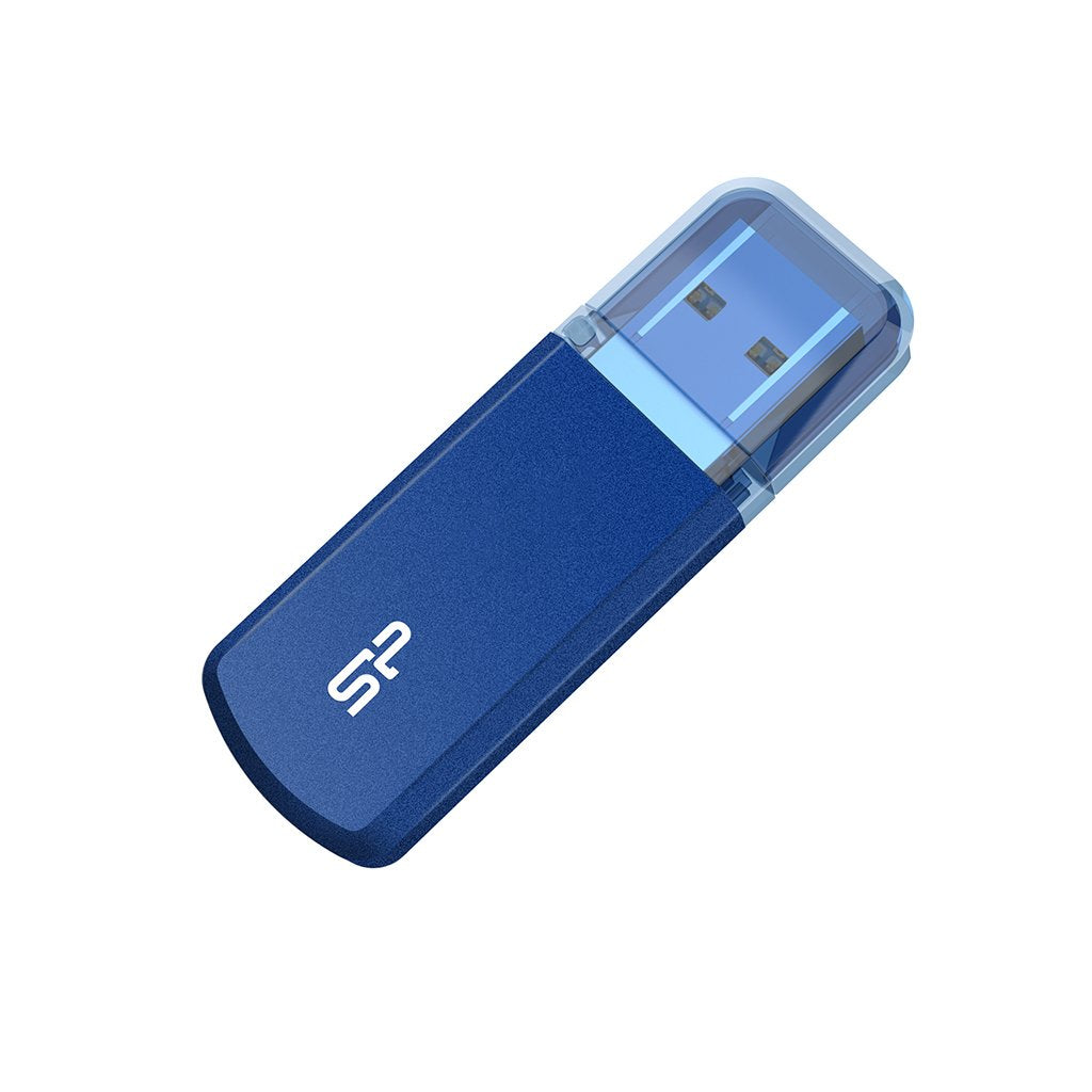 Silicon Power Helios 202 Unidad Flash Usb 64 Gb Usb Tipo A 3.2 Gen 1 (3.1 Gen 1) Azul