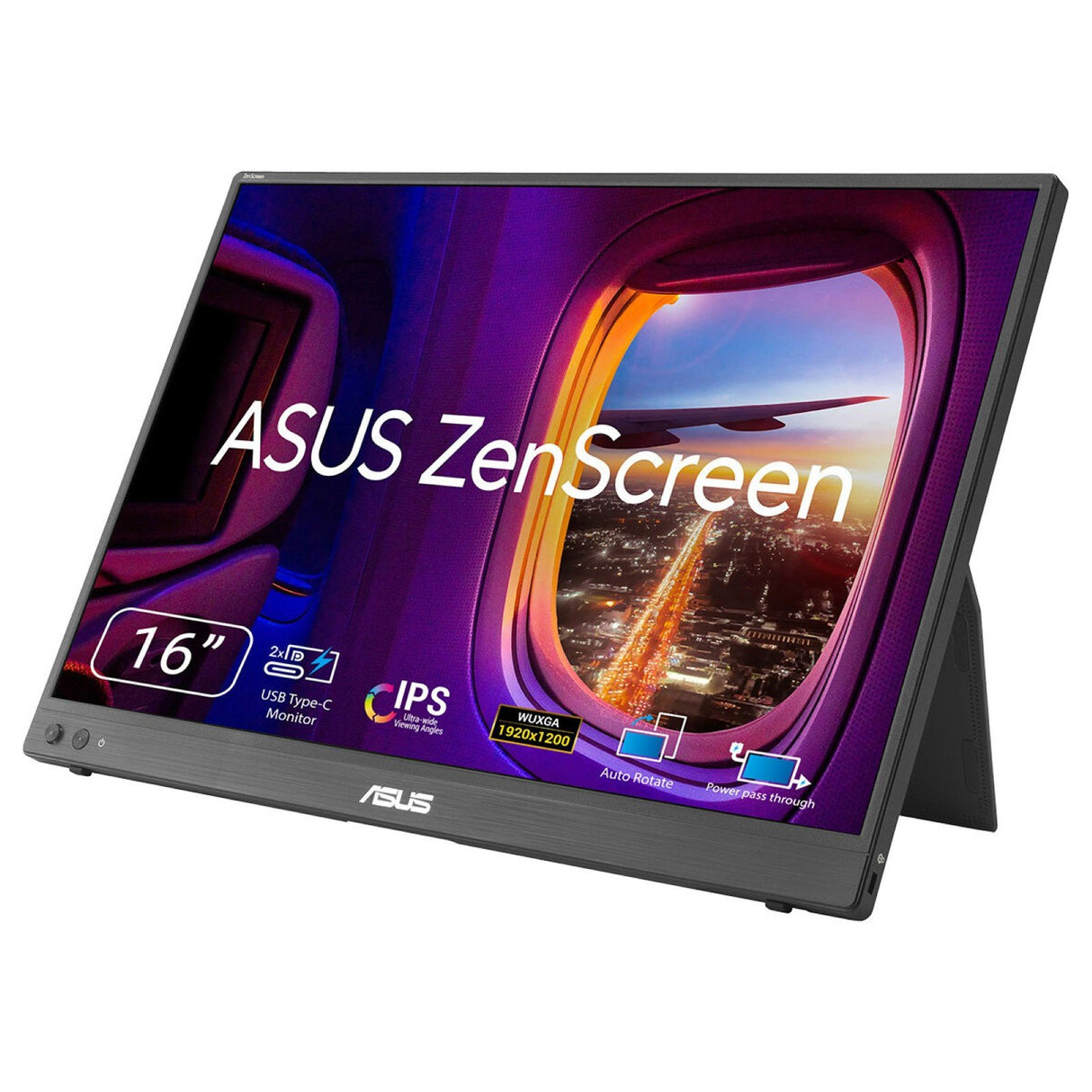 EAN 4711636223201 - ASUS ZenScreen MB16FC pantalla para PC 40,6 cm (16") 1920 x 1200 Pixeles WUXGA LCD Negro imagen 1