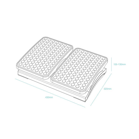 EAN 8433281016927 - TooQ TQFR0604-B soporte para el apoyo de pies imagen 6