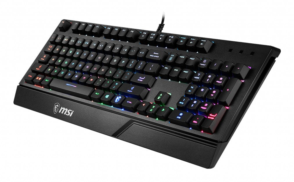 Teclado Gamer Msi Vigor Gk20 Rgb (Negro)