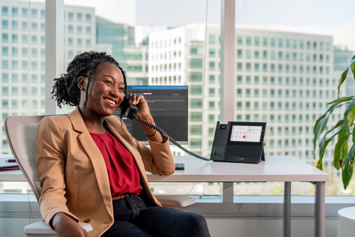 Teléfono Poly Ccx 600  Ip Negro Lcd Wifi