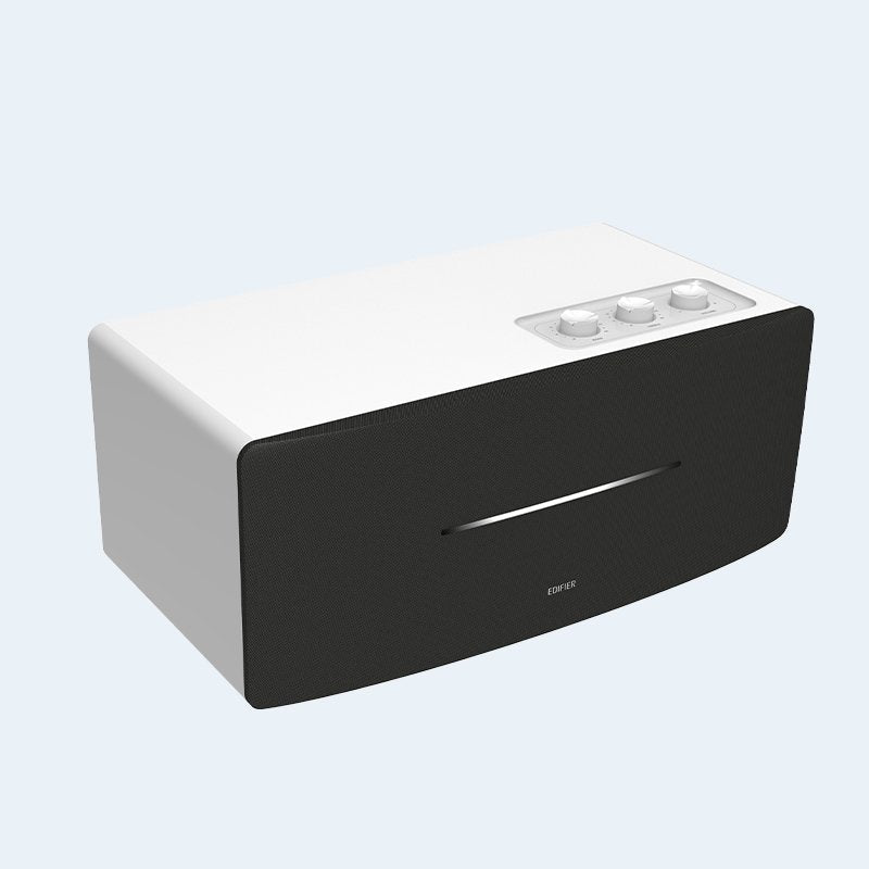 Edifier D12-Wt Altavoz Negro, Blanco Inalámbrico Y Alámbrico 70 W