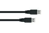 Kabelmeister Usb3.0 Cable A-A Ul Negro 1m