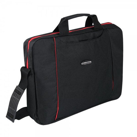 EAN 5901299941300 - Esperanza SALERNO 39,6 cm (15.6") Maletín Toploader Negro, Rojo imagen 1