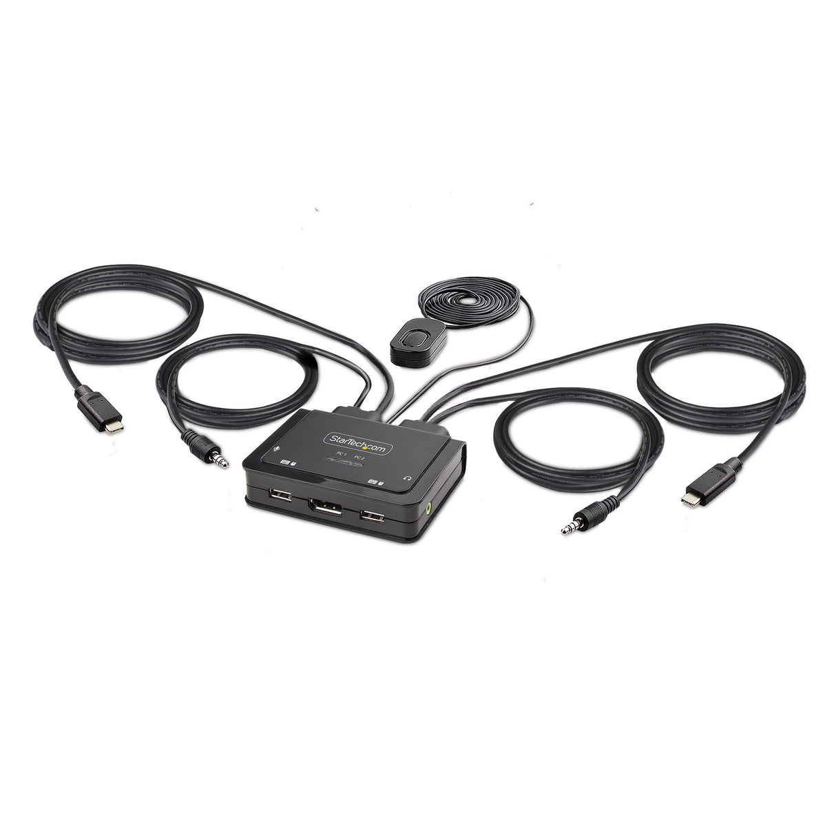 EAN 0065030899352 - StarTech.com C2-D46-UC2-CBL-KVM interruptor KVM Negro imagen 1