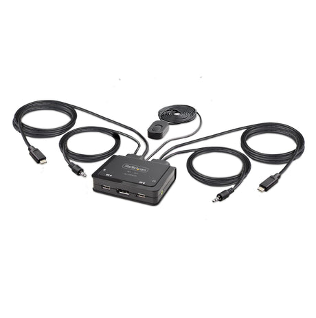 EAN 0065030899352 - StarTech.com C2-D46-UC2-CBL-KVM interruptor KVM Negro imagen 1
