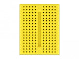 Experimentier-Mini Steckbrett 170 Kontakte Gelb