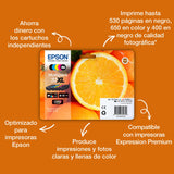 EAN 8715946626192 - Epson Oranges C13T33414022 cartucho de tinta 1 pieza(s) Original Rendimiento estándar Negro imagen 3