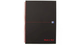 Oxford Negro N' Rojo - Cuaderno - Drahtkammgebunden - A4 (210 X 297 Mm)