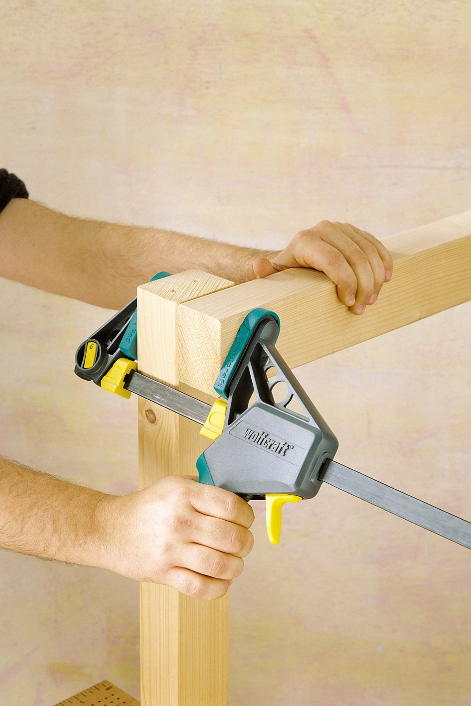 Sargento Monomanual 1" Ehz Pro 100-300", 100mm Largo 3031000 Wolfcraft