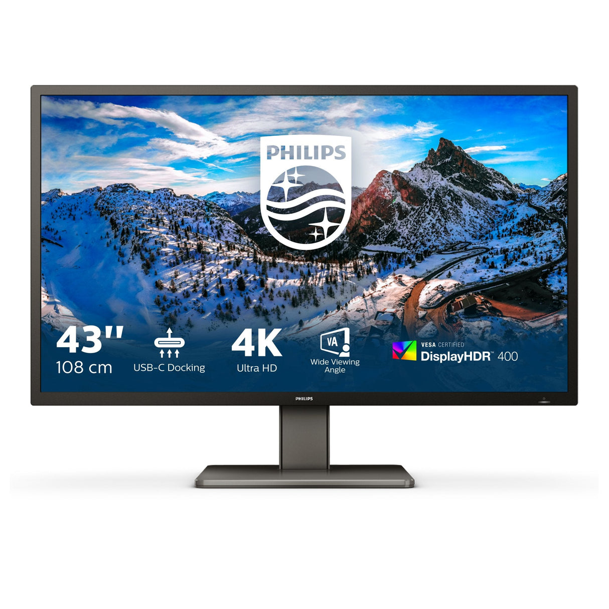 EAN 8712581776947 - Philips P Line 439P1/00 LED display 108 cm (42.5") 3840 x 2160 Pixeles 4K Ultra HD Negro imagen 1