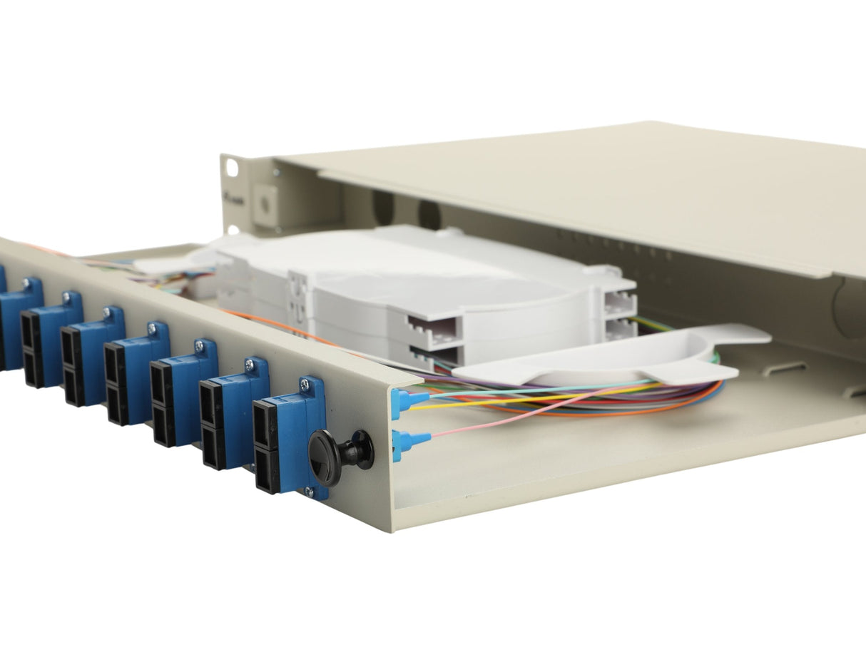 Equip Lwl-Spleisskamen 12-Port Sc-Duplex Os2 1u Komplett Gr