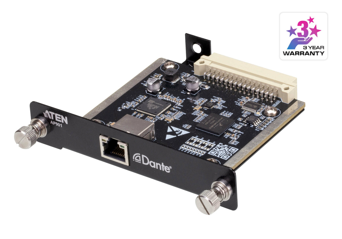 2-Ch Dante Card For Ap Series Ap901-At