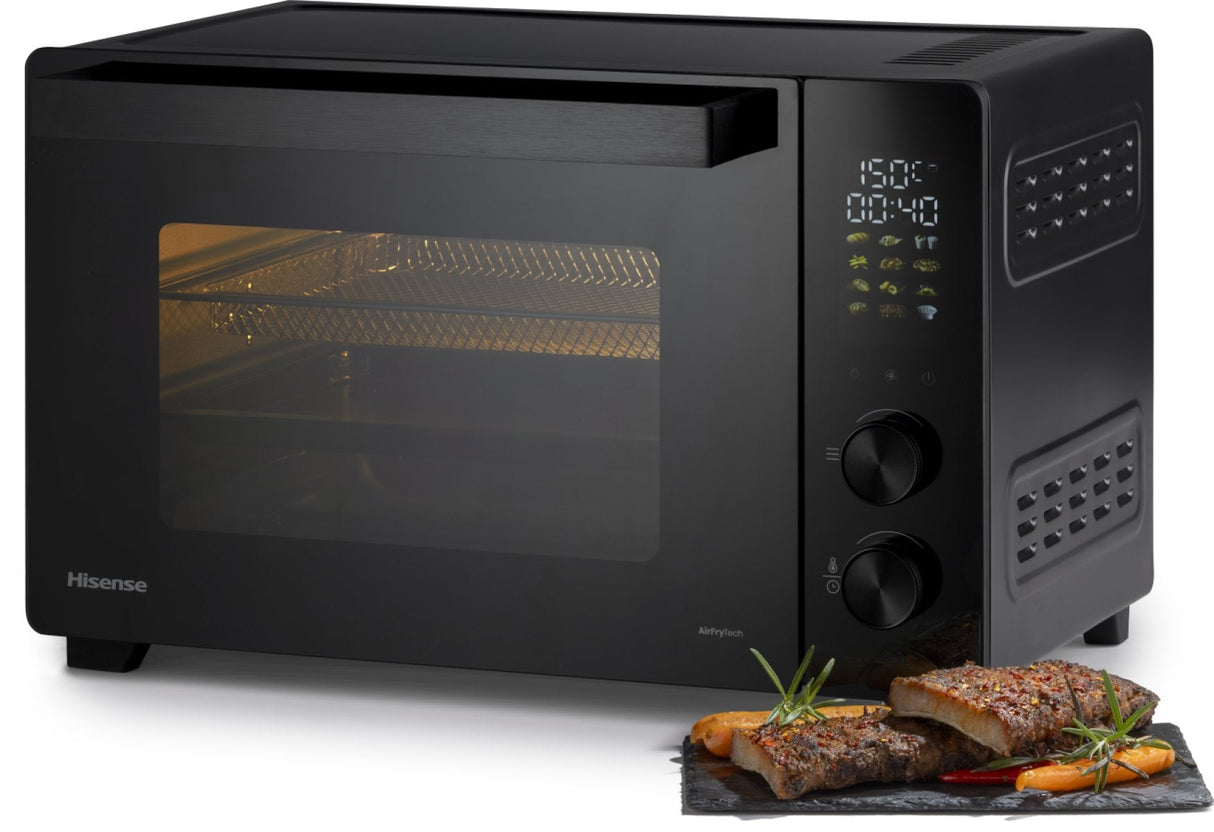 Hisense Miniofen Hom30af  (Negro, 1.800 Watt, 30 Liter) Hom30af