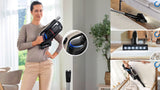 Aspiradora  Bosch Bcs931gac De Pie Y Escoba Eléctrica Aspiradora Escoba Batería Secar Hepa Sin Bolsa 0,4 L Grafito 3 Ah