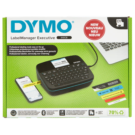 EAN 0071701063762 - DYMO LabelManager LabelWriter 640CB Portable & Rechargeable Label Maker with Dual Connectivity - 2197370  imagen 1