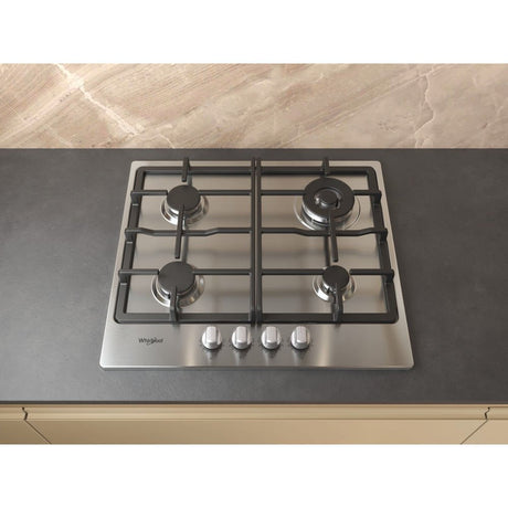 EAN 8003437641565 - Whirlpool TGML 661 IX R Acero inoxidable Integrado 58 cm Encimera de gas 4 zona(s) imagen 5