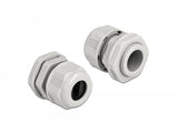 Delock Prensaestopa Para Cable Pg16 Para Flachcable Gris 2 Piezas