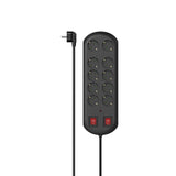 EAN 4047443481146 - Hama 00223164 base múltiple 2 m 10 salidas AC Interior Negro imagen 1