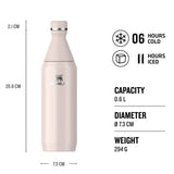 EAN 1210001958876 - Stanley 1913 10-12069-021 bidón de agua Uso diario 0,6 ml Acero inoxidable Rosa imagen 4