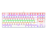 Redragon Kumara 2 Teclado Mecanico Gaming Rainbow Español Blanco