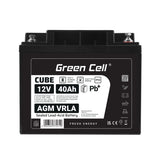EAN 5904326375710 - Green Cell AGM12V40AH-J batería para sistema ups Sealed Lead Acid (VRLA) 12 V 40 Ah imagen 4
