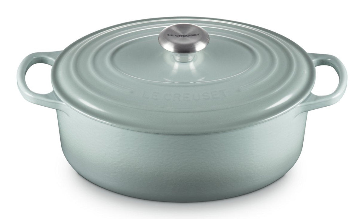 Le Creuset Signature Bräter Oval 29 Cm Sea Salt